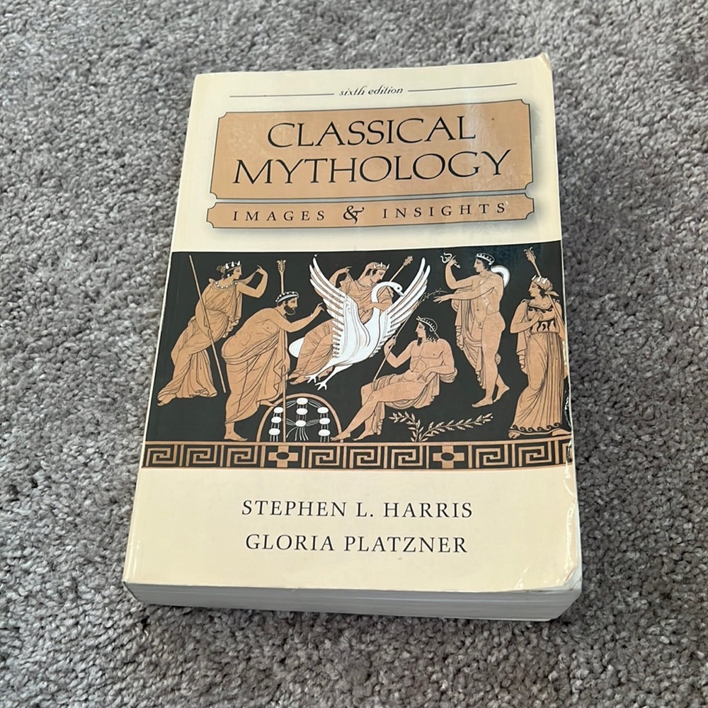 Classical Mythology Book, McGraw Hill (Stephen L. Harris, Gloria Platzner)